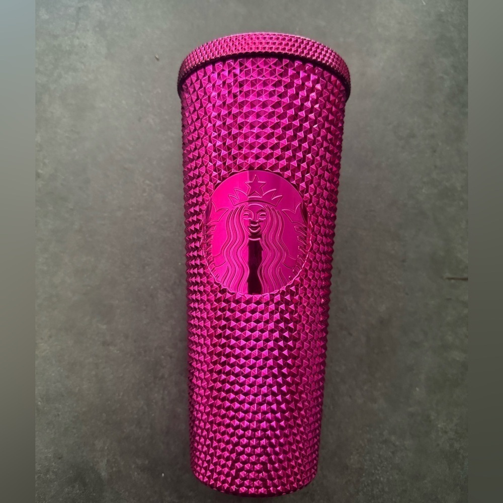 Starbucks Studded Disco Magenta Cup